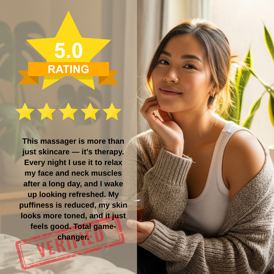 HerGlow™ - (Z) Premium Anti- Aging Face & Neck Lifting Massager