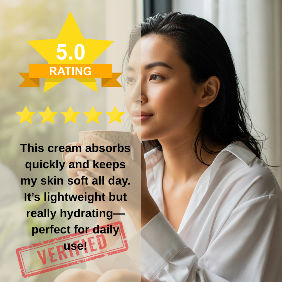 HerGlow™ - Cream : Snail Mucin 97% + Rice