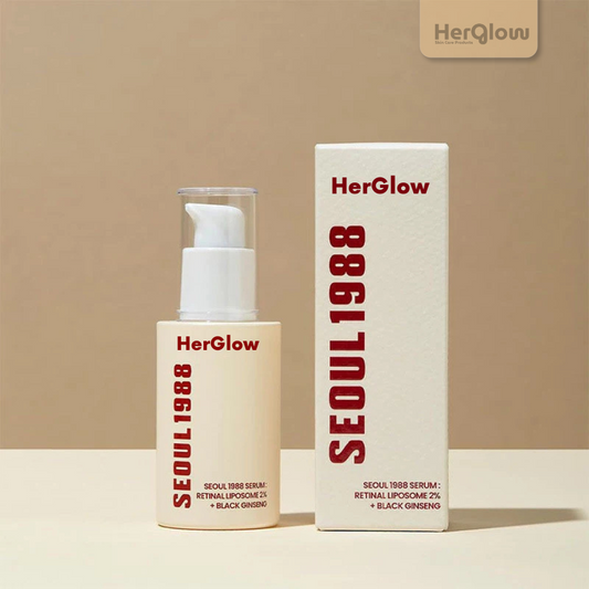 HerGlow™ Serum: 2% Retinal Liposome  + Black Ginseng