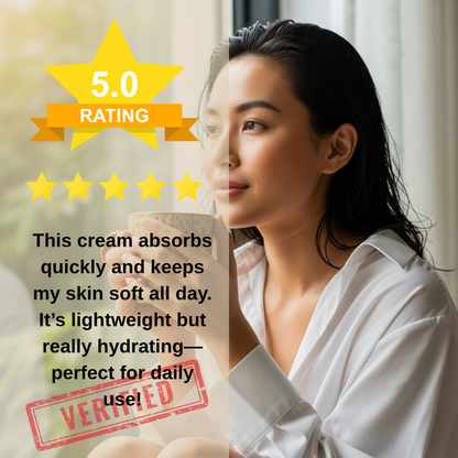 HerGlow™ - Cream : Snail Mucin 97% + Rice