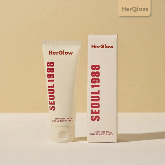 HerGlow™ - Cream : Snail Mucin 97% + Rice